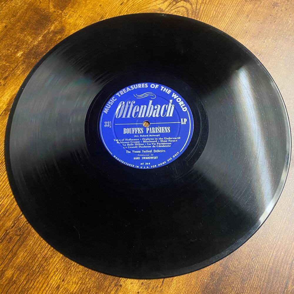 Music Treasures Of The World-Richard Rodgers - Symphony Suite Offenbach-#MT 28